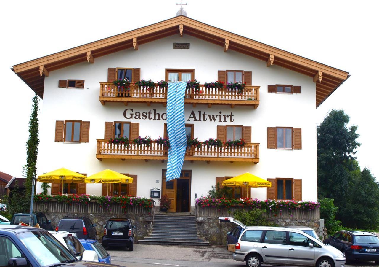 Gasthof Pension Altwirt Sachsenkam Exterior photo